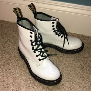 White Dr. Martens